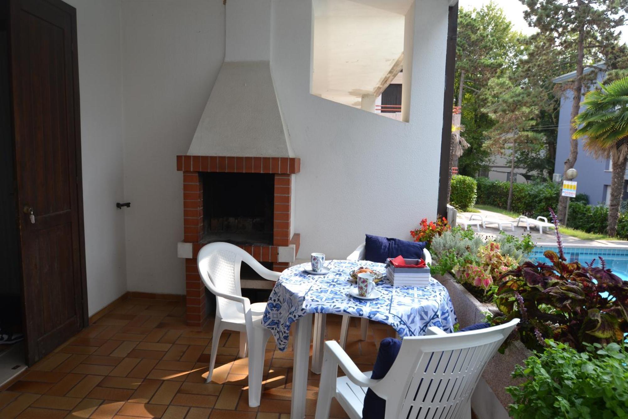 Ferienwohnung Onda Blu Bibione Exterior foto